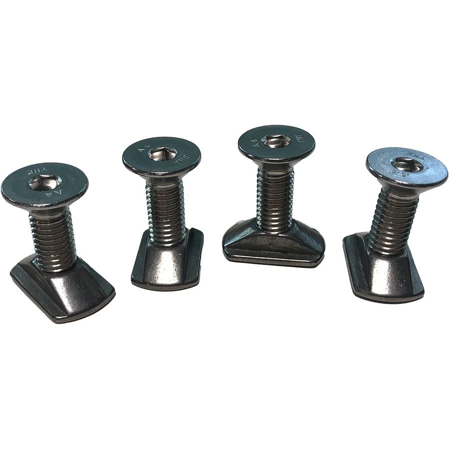 M8 Hydrofoil Stainless Steel Track Nuts(4) And M8 X 25mm Mounting Screws(4) Discounts Apply ! 2 M8 Hydrofoil Stainless Steel Track Nuts(4) And M8 X 25mm Mounting Screws(4) Discounts Apply ! - Image 2