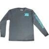 Kiteboarding.com Long Sleeve Water Jersey - Grey ONE LEFT Size XL Discounts Apply !