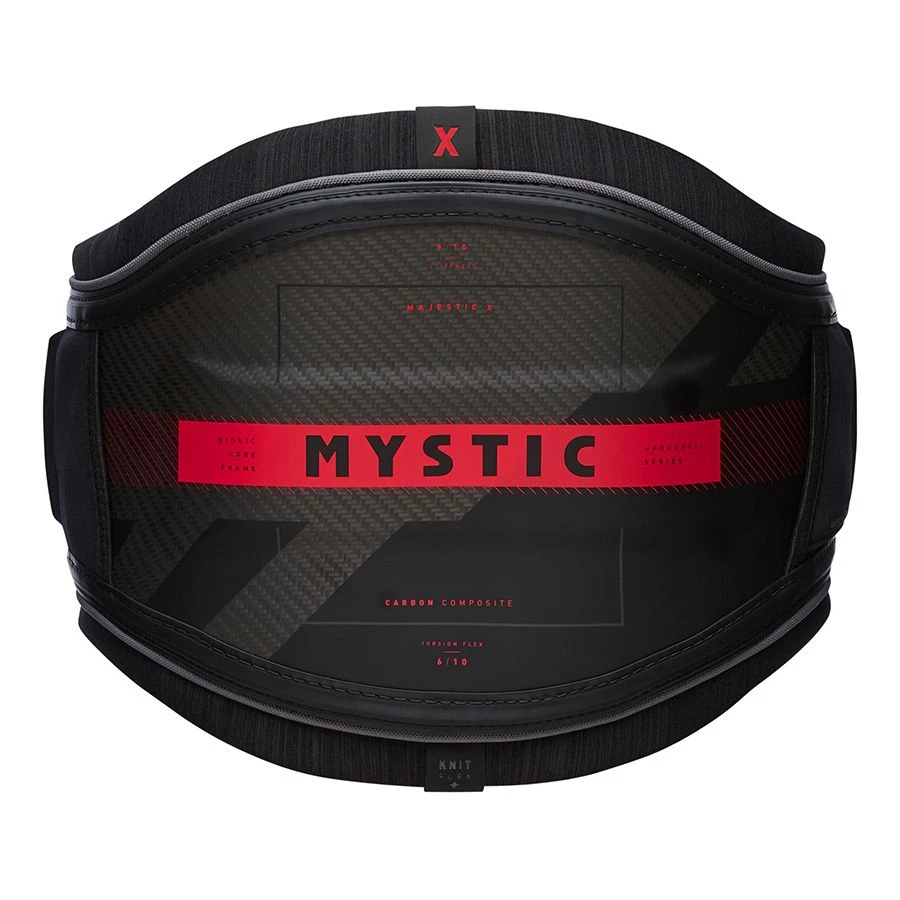 2021 Mystic Majestic X Kiteboarding Waist Harness - Black / Red Discounts Apply ! 1 2021 Mystic Majestic X Kiteboarding Waist Harness - Black / Red Discounts Apply !