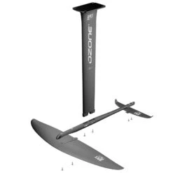 Apex V1 MA 1250 Complete Hydrofoil - 90cm Mast/78 Fuselage/210 Stabilizer Discounts Apply ! -Pro Surf Shop ozone apex hydrofoil wing 1250 complete 4