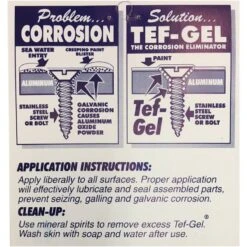 Tef-Gel Corrosion Eliminator And Anti-Seize Lubricant - 20cc Discounts Apply ! -Pro Surf Shop tef gel 3